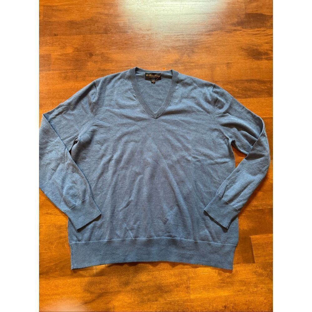 Men’s Brooks Brothers Supima cotton light sweater size L